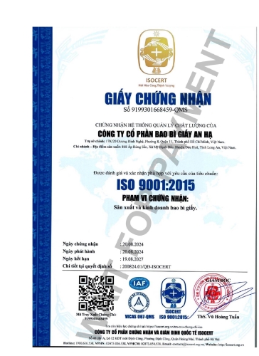 ISO 9001 - 2015